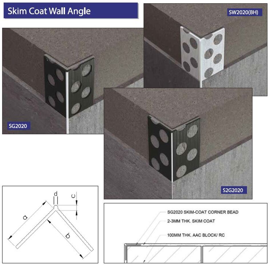 Corner Bead (Skim Coat) TPS